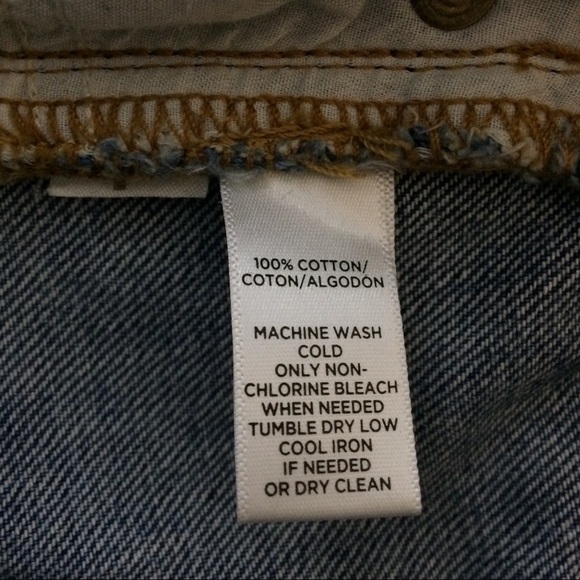 Loft Step Hem Denim Skirt - Picture 8 of 9